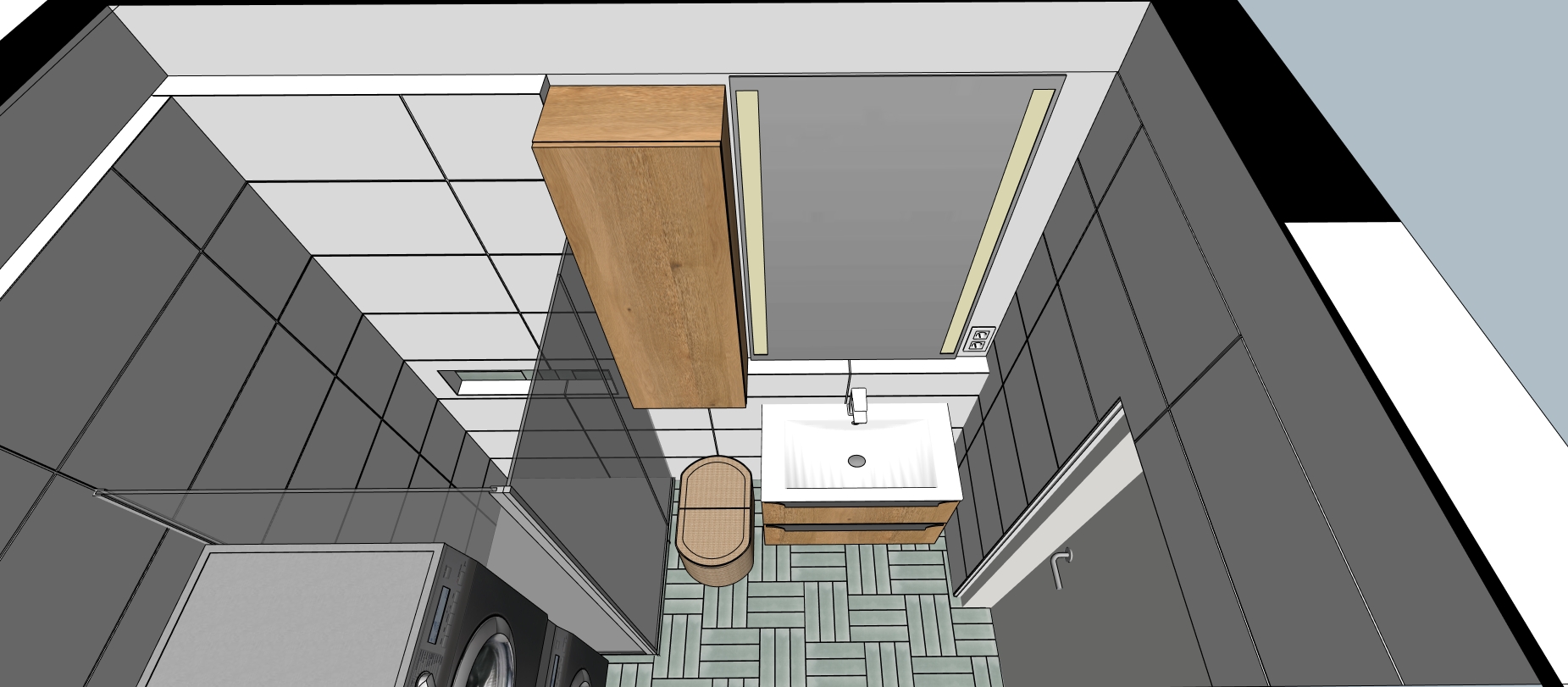 Projekt Stránská koupelna 2