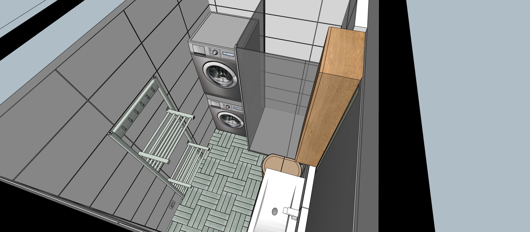 Projekt Stránská koupelna 3