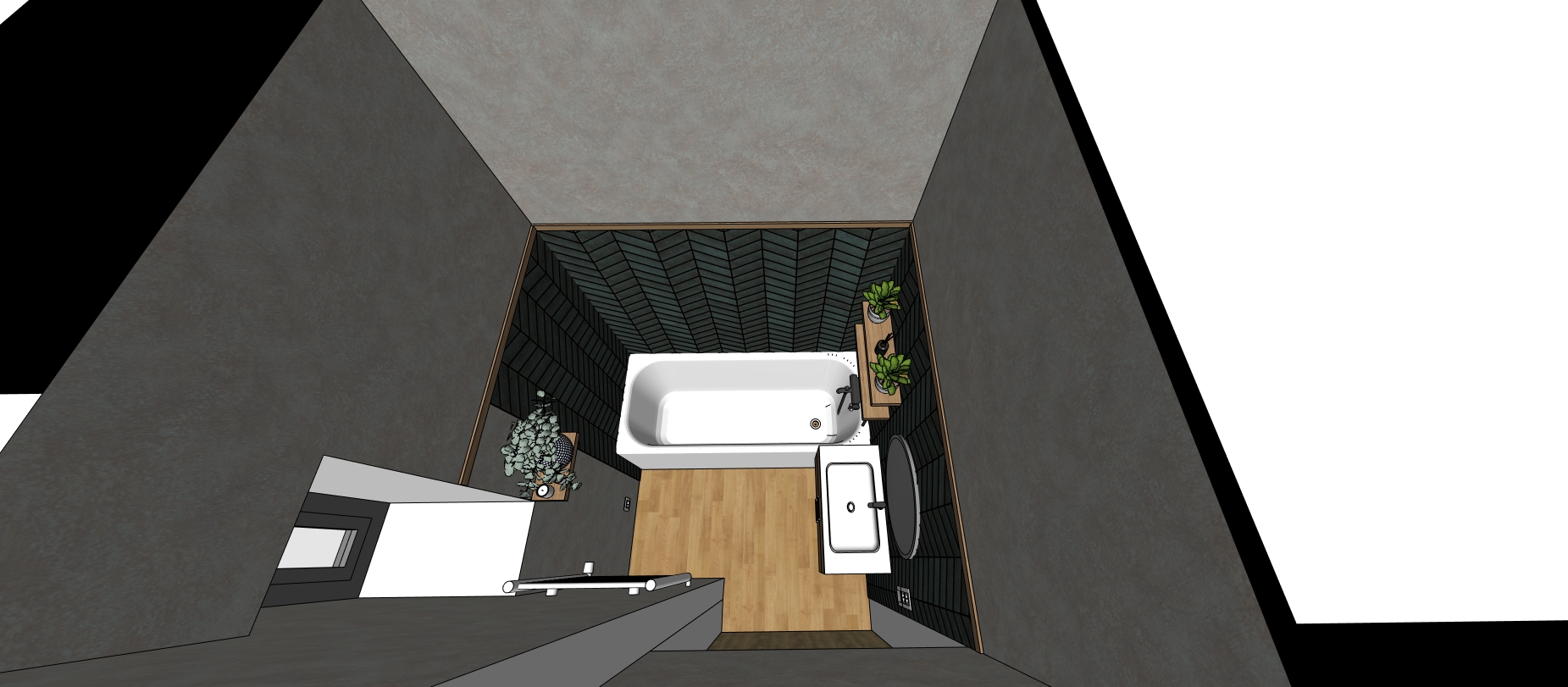 Projekt Částkovi - koupelna 4