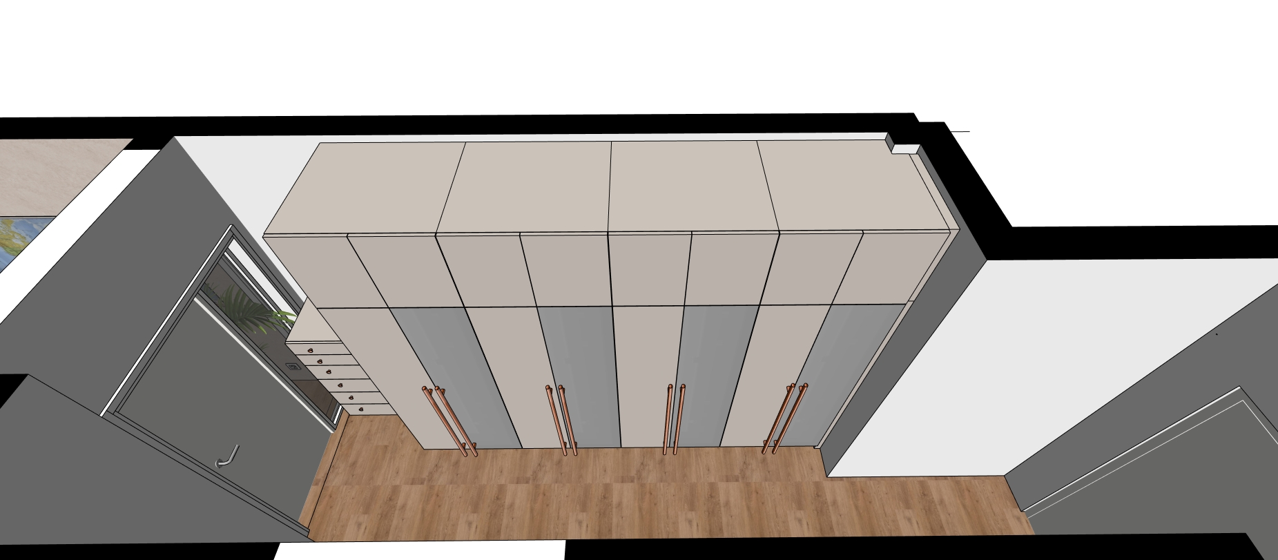 Projekt Stránská skříň 1